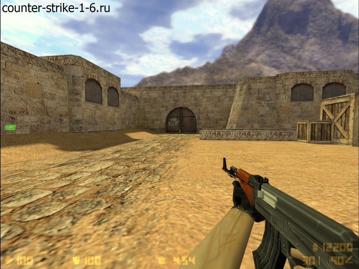 Ak-47 в установленной сборке cs 1.6
