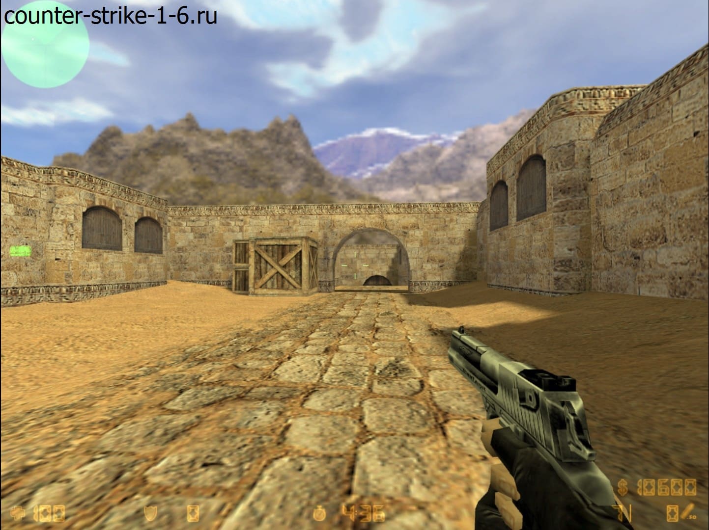 Deagle в установленной сборке кс 1.6