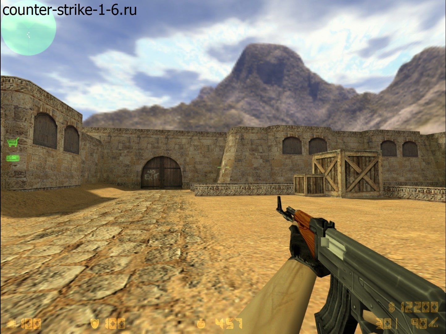 AK-47 в сборке cs 1.6 Bikini