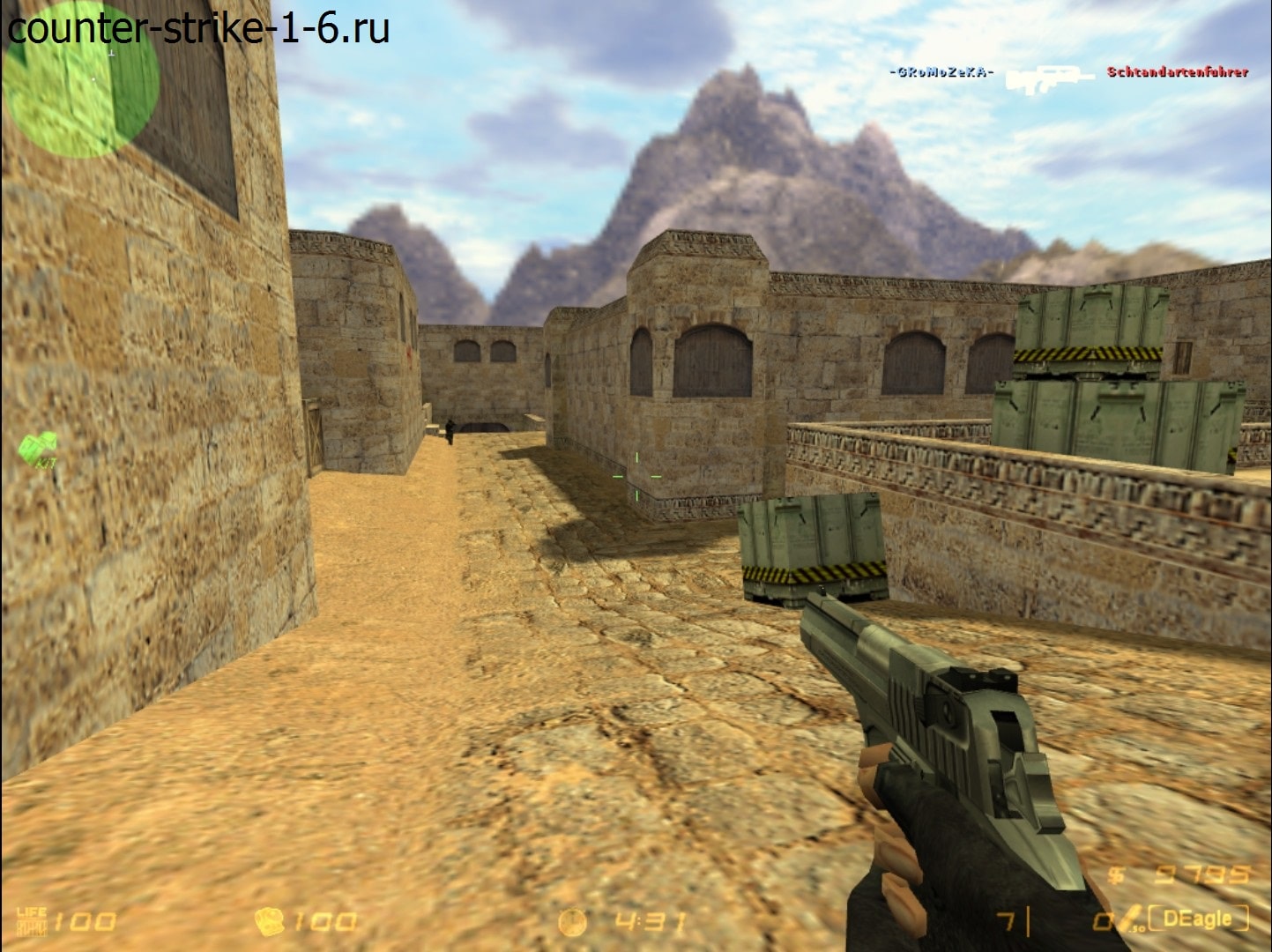 Deagle в сборке кс 1.6 Classic HD