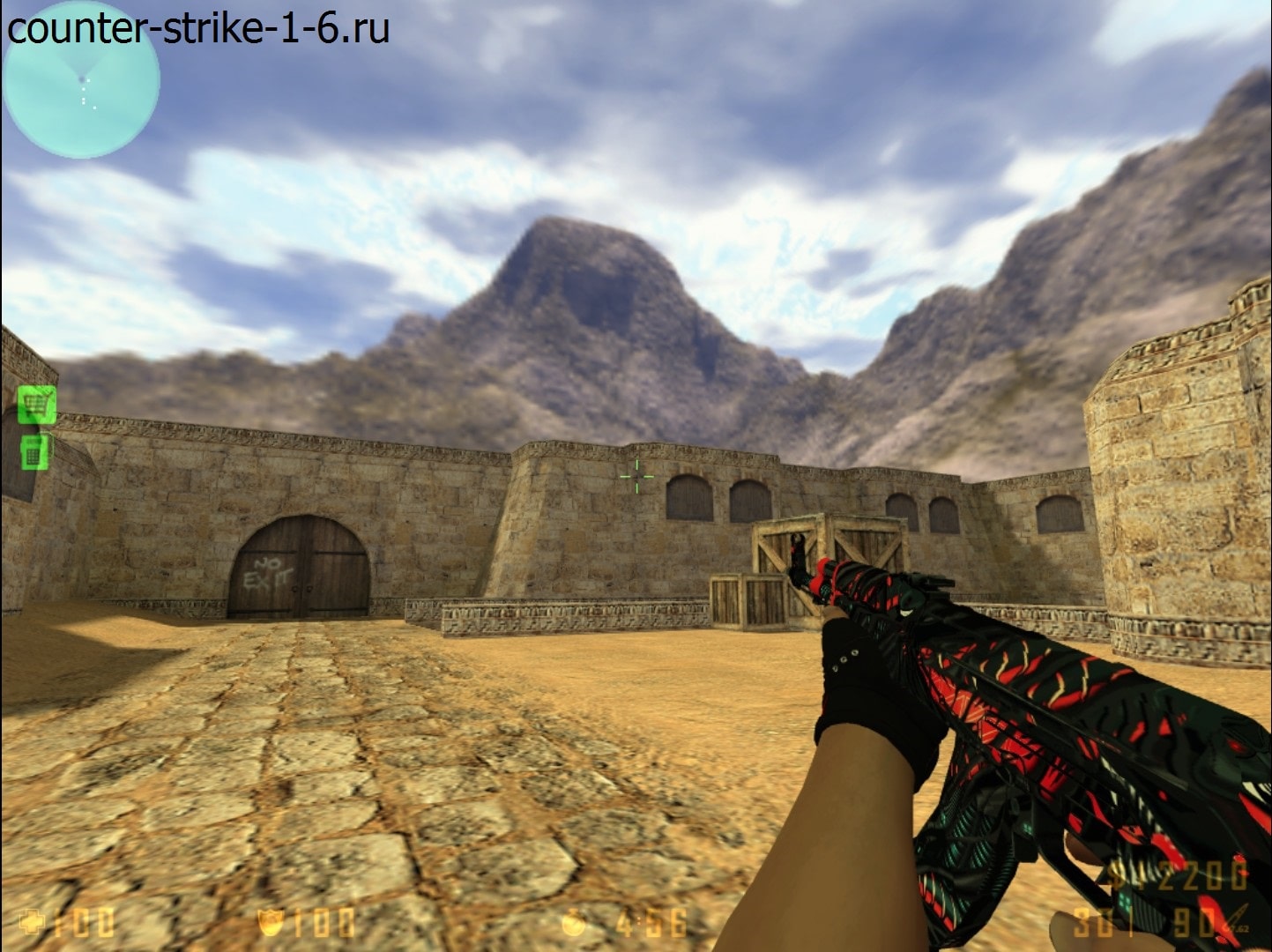 AK-47 в сборке cs 1.6 CSGO V2