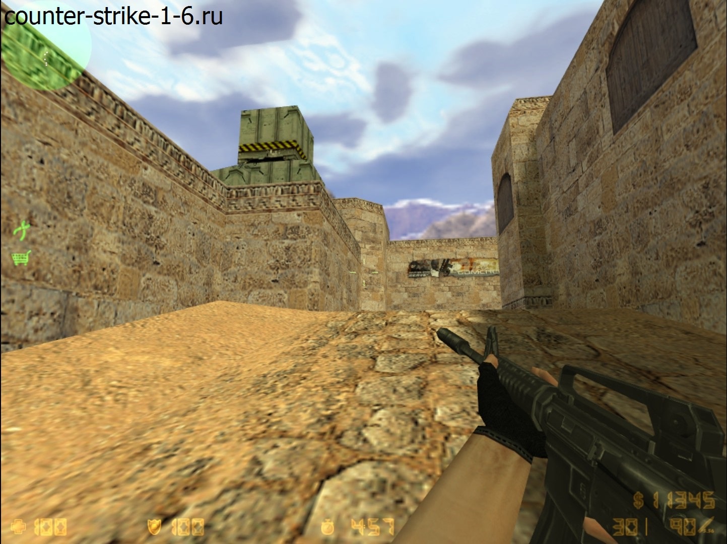 M4A1 в сборке кс 1.6 ESC Gaming