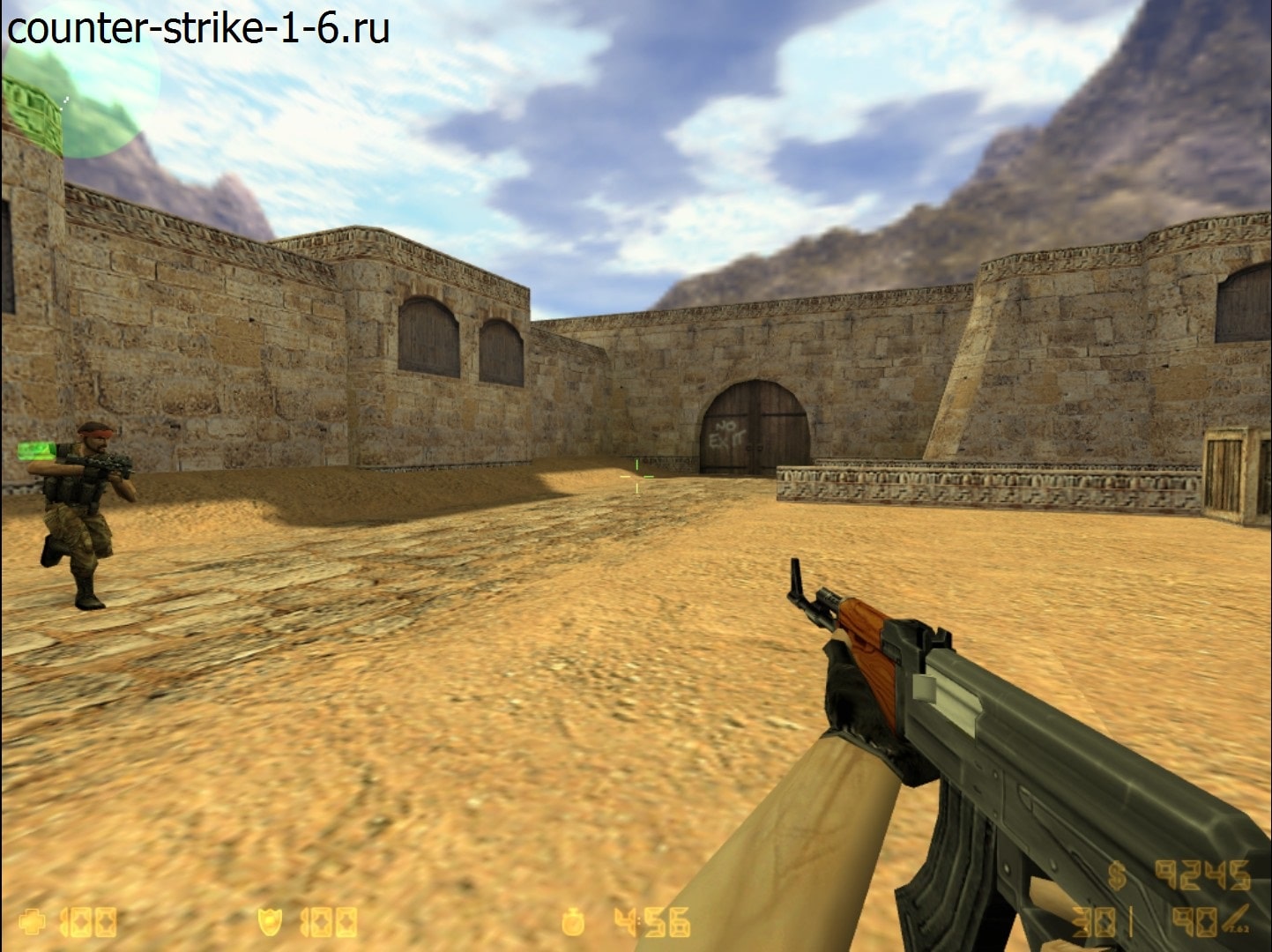 AK-47 в сборке cs 1.6 Ganj
