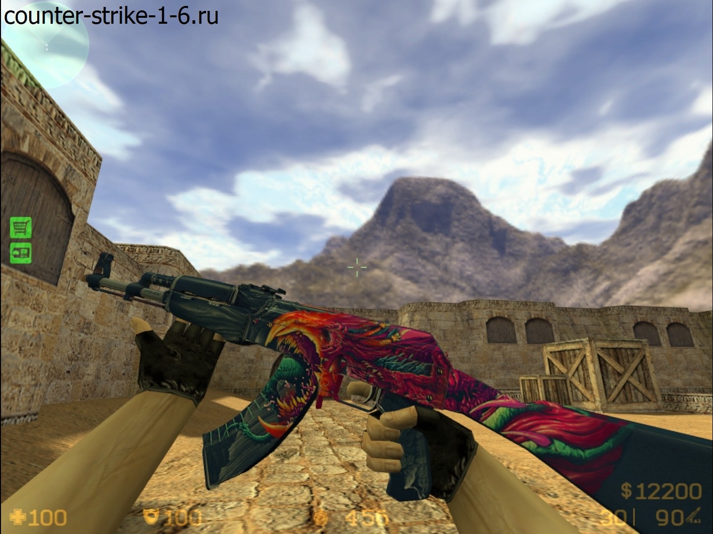 AK-47 в сборке cs 1.6 Hyper Beast
