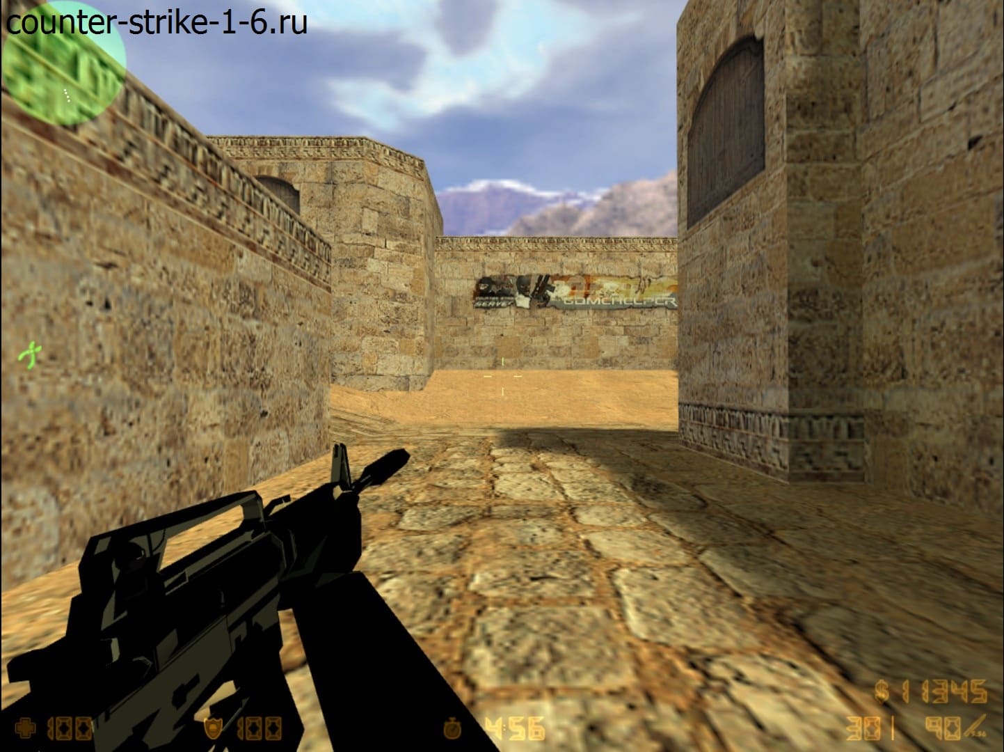 M4A1 в сборке кс 1.6 Mult Edition