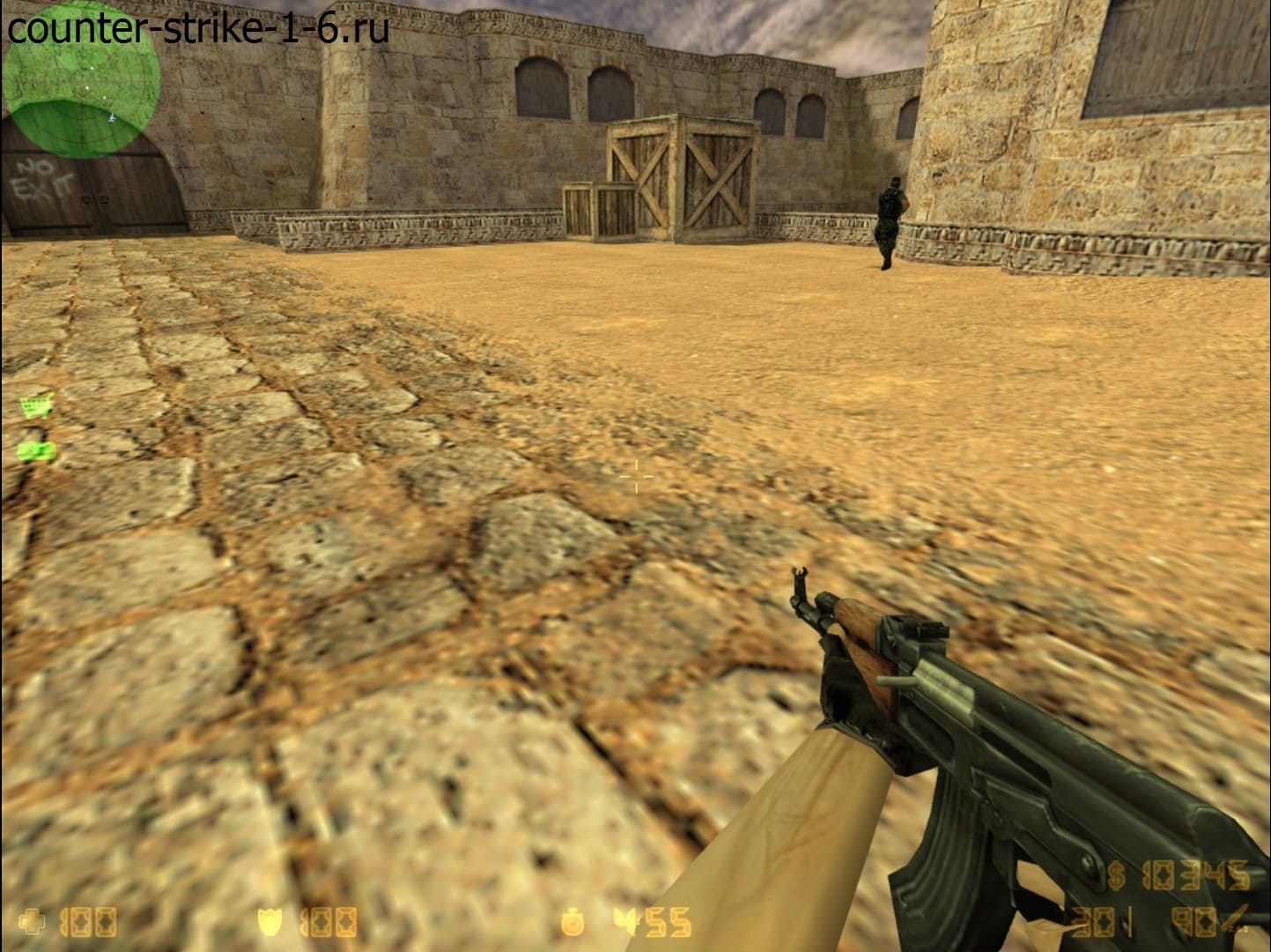 Ak-47 в сборке cs 1.6 New Edition