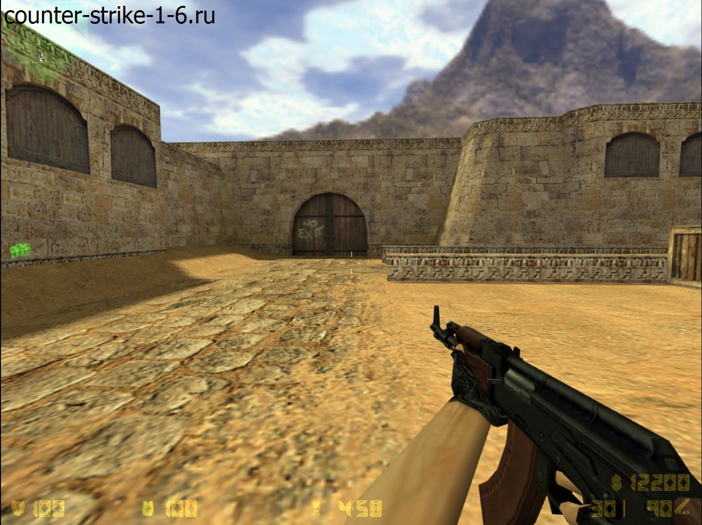 Ak-47 в сборке cs 1.6 New Style