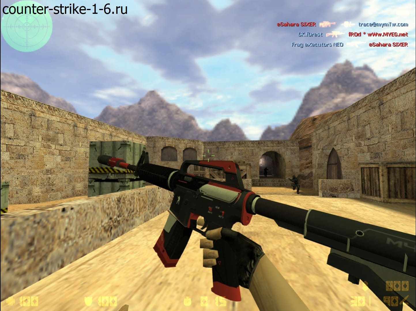 M4A1 в сборке кс 1.6 Online