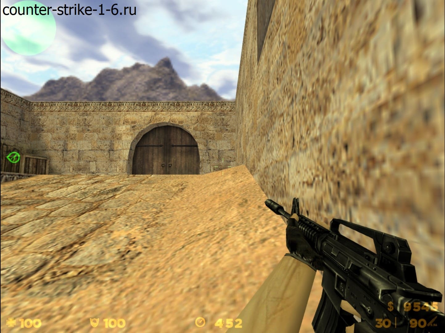 M4A1 в сборке кс 1.6 SkyNet