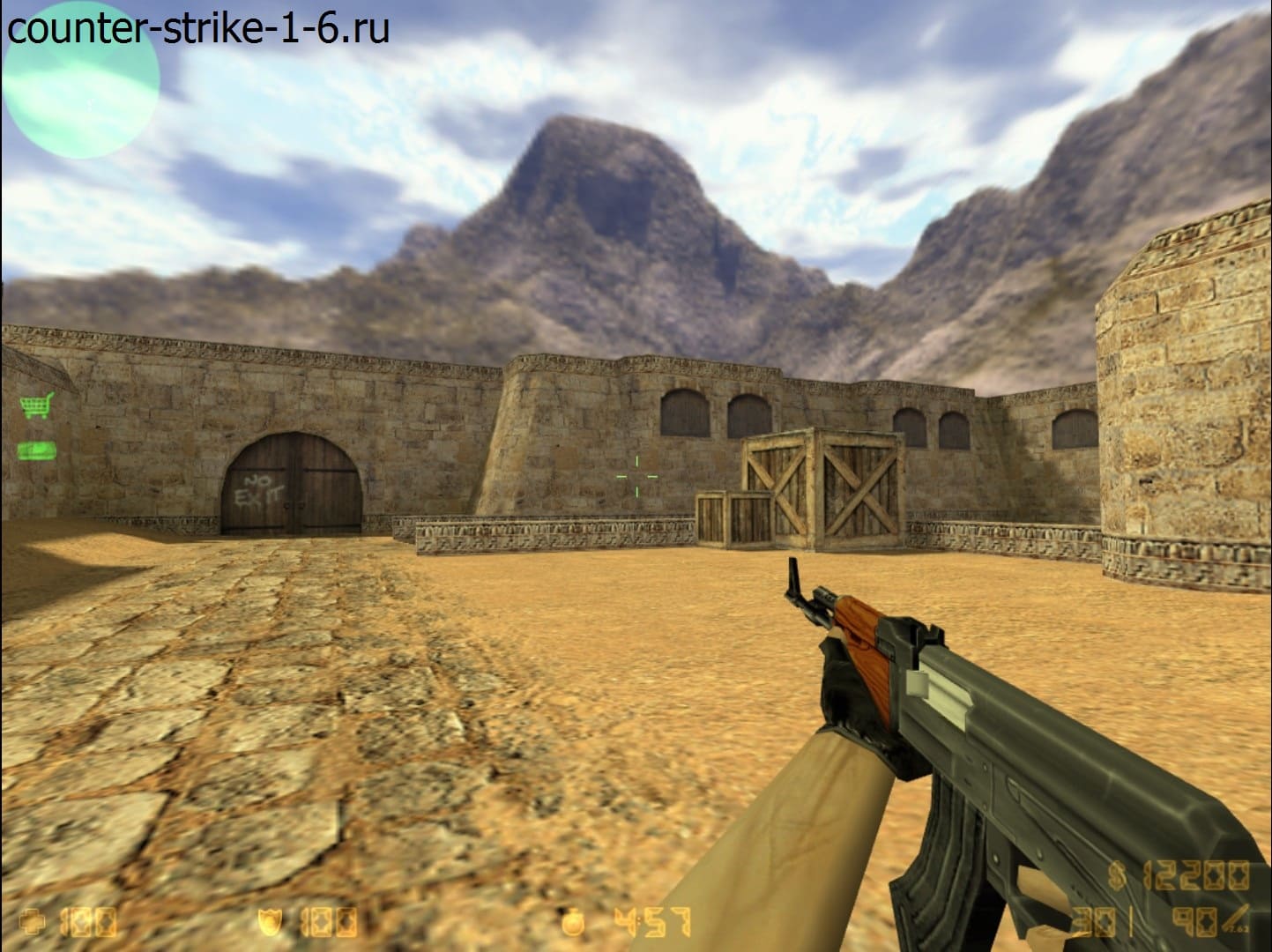 Ak-47 в сборке cs 1.6 от Spawn