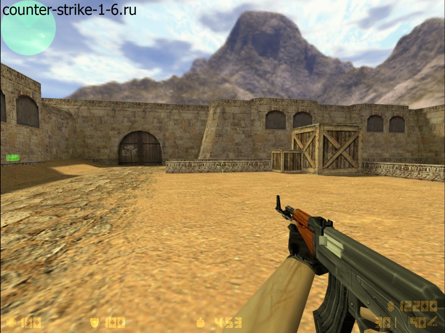 Ak-47 в сборке cs 1.6 Steam