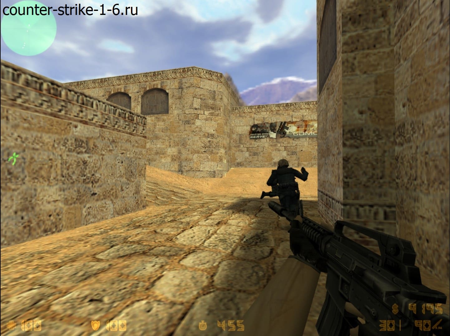 M4A1 в сборке кс 1.6 Steam