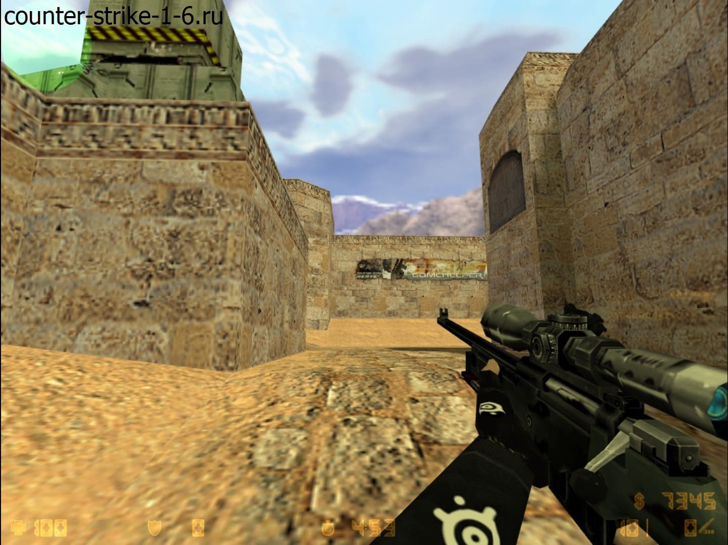 AWP в сборке cs 1.6 SteelSeries