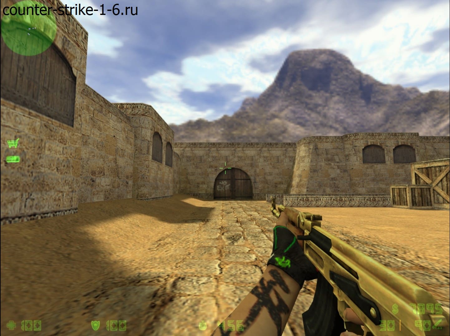 Ak-47 в сборке cs 1.6 Ultimate