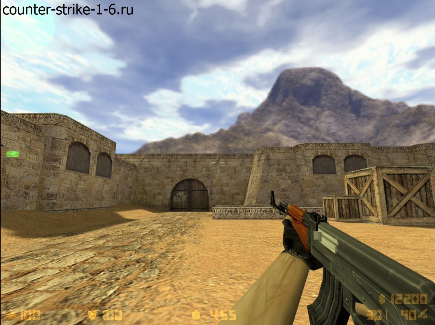 Ak-47 в сборке cs 1.6 для Windows 10
